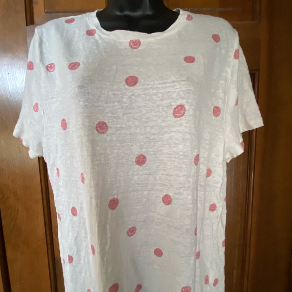 J crew linen T-shirt